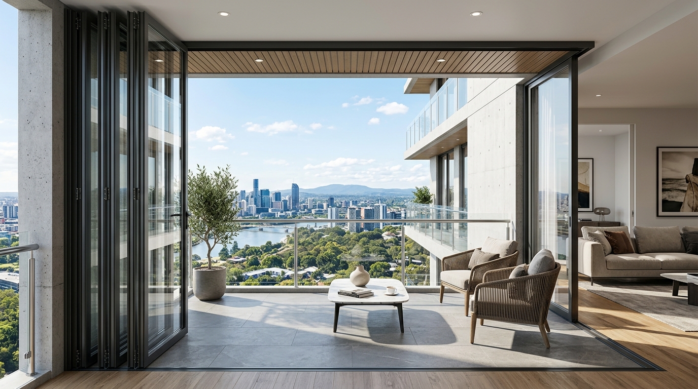 Tiara Pro Isıcamlı Katlanır Cam Balkon Ünitesi